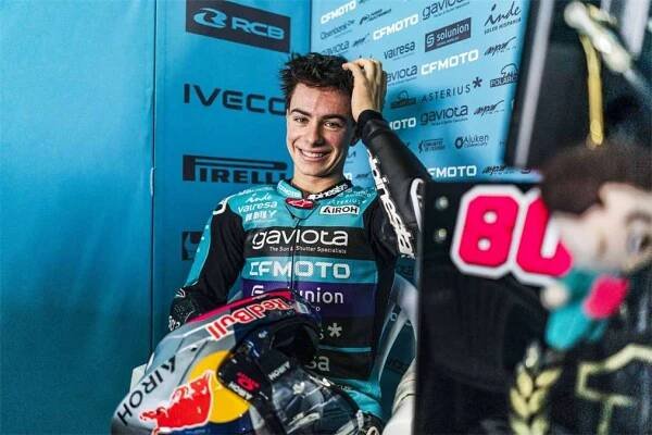 David Alonso - šampion Moto3 pro rok 2024 Foto: Aspar Team