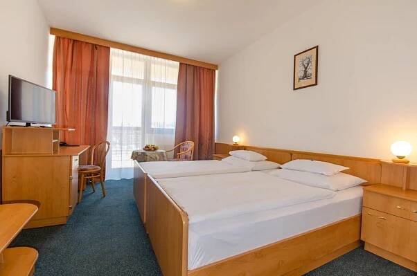 Posteľ alebo postele v izbe v ubytovaní Hotel Kotyza