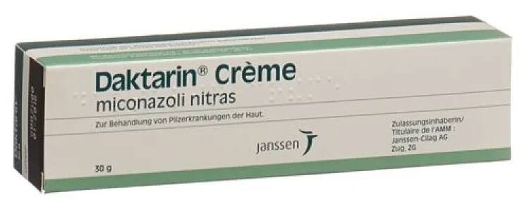 Daktarin krém 20mg/g tube 30g