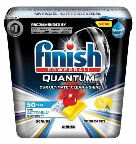 Finish Quantum Ultimate kapsle do myčky nádobí 51 ks