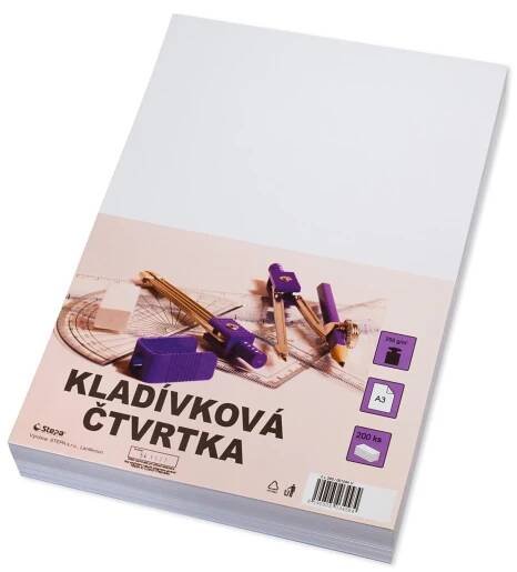 Kreslicí karton A3 - 250 g/m2, 200 listů - Heureka.cz