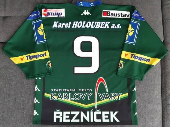 Hokejový dres HC Energie Karlovy Vary Josef Řezníček - Vybavení na hokej