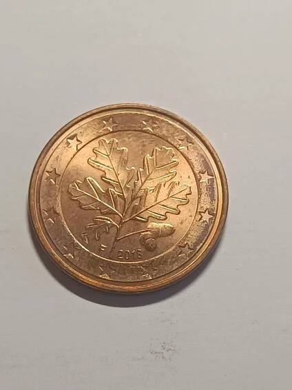Německo 5 euro cent 2018
