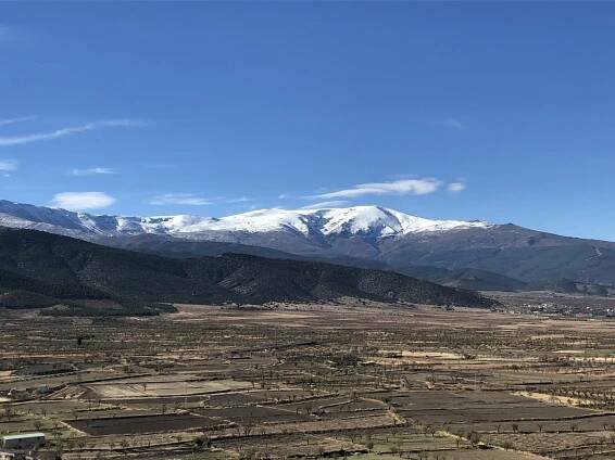 Udsigten fra slottet i Calahorra
