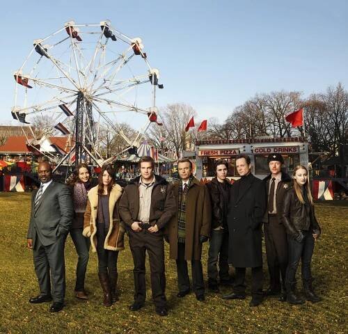 Robert Wisdom, Amy Acker, Lauren German, Geoff Stults, Sam Neill, Dan Petronijevic, Jay Paulson, Sarah Gadon - Happy Town - Promo