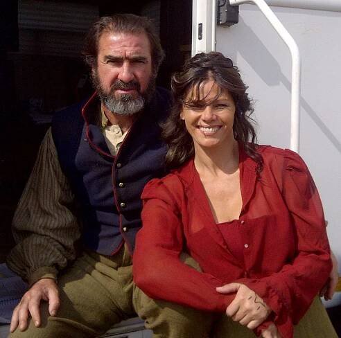 Eric Cantona with Lee-Anne
