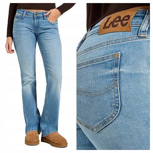 LEE dámské, džíny slim fit, HIGH RISE SKINNY, W30 L29, modré, džíny, baggy jeans, buggy