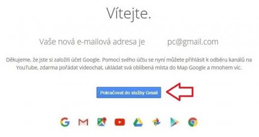 Jak vytvořit Gmail