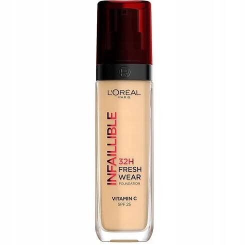 Loréal Paris Infaillible 32H Fresh Wear odstín 145 Cool Rosé tekutý make-up 30 ml
