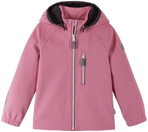 Dětská softshellová bunda Reima Vantti - Sunset Pink