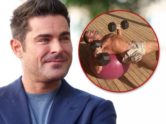 Zac Efron Posts For First Time Since Hospitalization, Says He's 'Healthy'