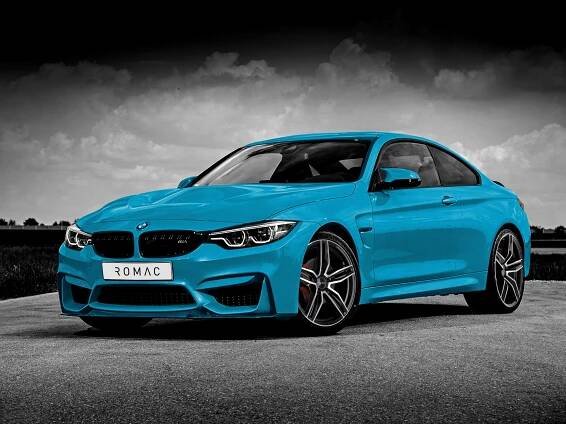 Romac Venom Black Polished BMW M4 copy