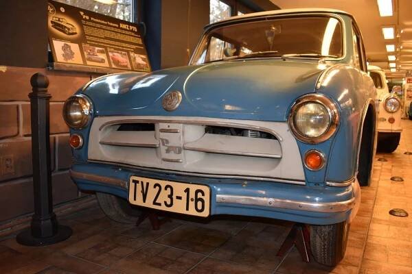 Trabant muzeum Motol. Foto: Vlastimil Kučera