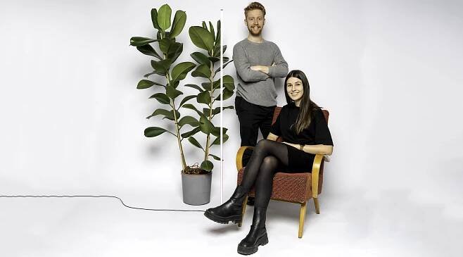 Spoluzakladatelé společnosti Tangle Anna Veselá a Matěj Suchánek. 