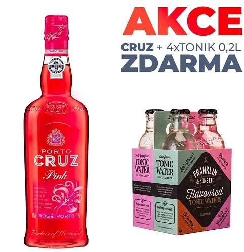 Sada Porto Cruz Pink + 4x mix tonik F&S ZDARMA