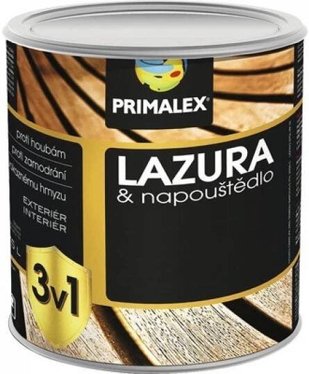 Primalex Lazura 3v1 0,75 l mahagon americký