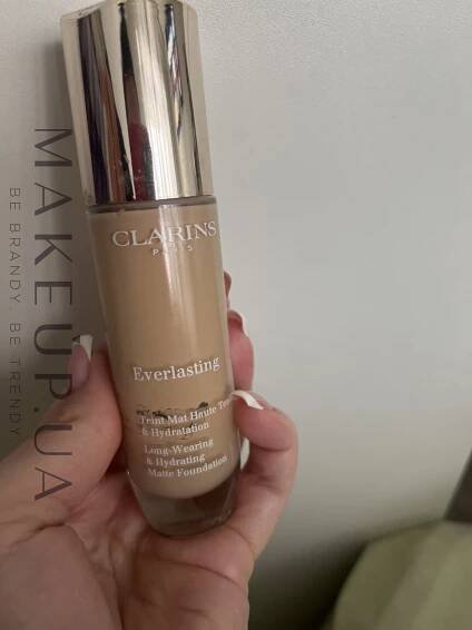 Clarins Everlasting Long-Wearing And Hydrating Matte Foundation - Make-up | Makeup.cz