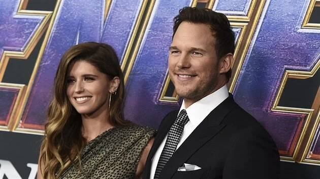 Katherine Schwarzeneggerová a její muž, herec Chris Pratt (Los Angeles, 22. dubna 2019)