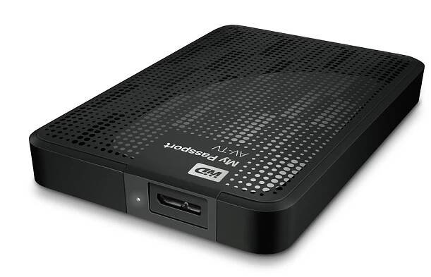 Disk Western Digital My Passport AV-TV 1TB, 2.5, USB 3.0, černý