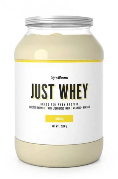 GYMBEAM Protein just whey banán 2000 g