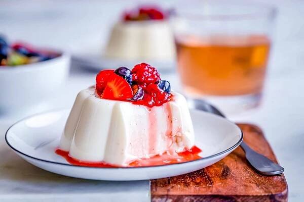 Všemi oblíbená panna cotta