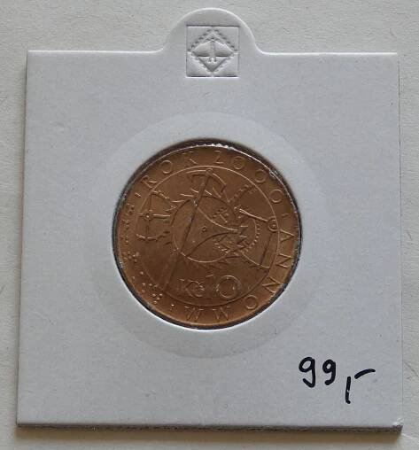 10 Kč - 2000 Miléniová