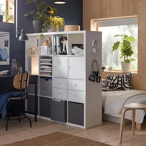 13 soluzioni di arredo con lo scaffale IKEA KALLAX! Ispiratevi