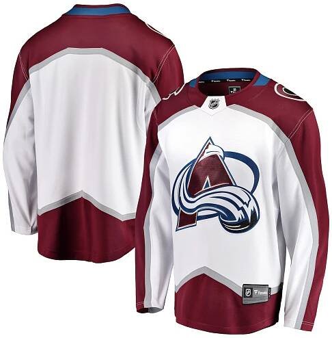 Colorado Avalanche Fanatics Away Breakaway Jersey - Mens
