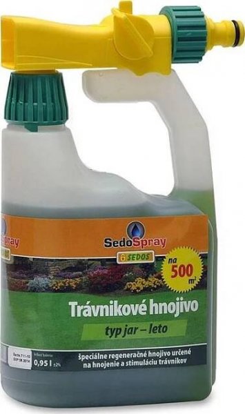 Sedos Sedospray trávník jar-léto 950 ml od 355 Kč