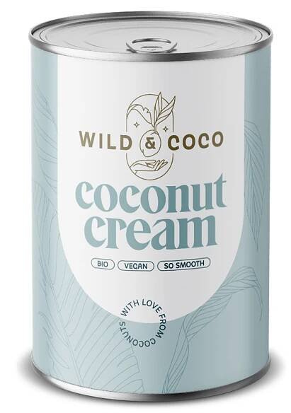 Wild and Coco Kokosová smetana BIO 400 ml