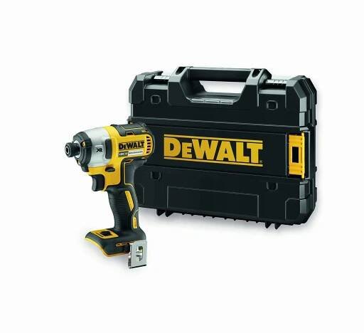 Aku bezuhlíkový rázový utahovák 18V XR bez aku DeWALT DCF887NT