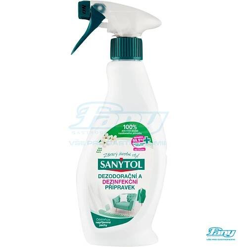 SANYTOL DEZODORAČNÍ A DEZINFEKČNÍ NA TKANINY 500ml