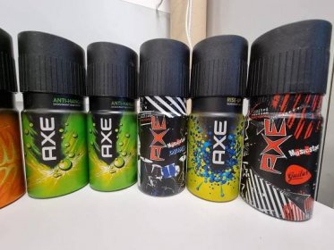 Set | Axe deodorant sprej | 9 kusů | Různé druhy | Plné i poloplné - Parfémy