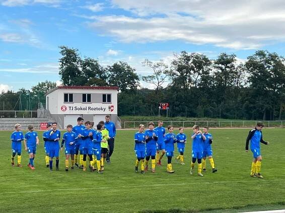 Hvězdný start do sezóny pro starší žáky B - SK Olympie Dolní Břežany