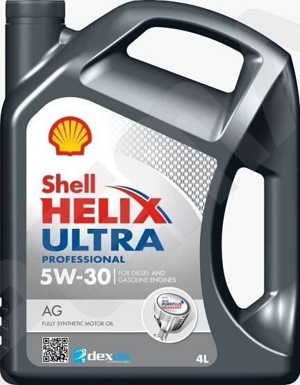 Motorový olej Shell Helix Ultra Professional AG 5W-30, 4L
