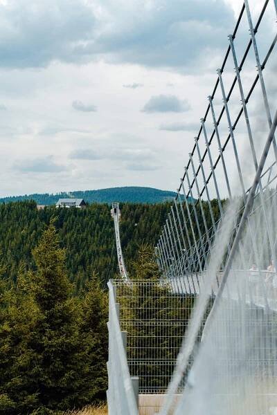 Visutý most Sky Bridge 721, Česká republika - Retkee