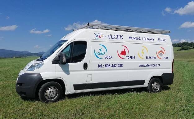 VTE-Vlček: Služby v oblasti voda, topení, elektrika a plyn