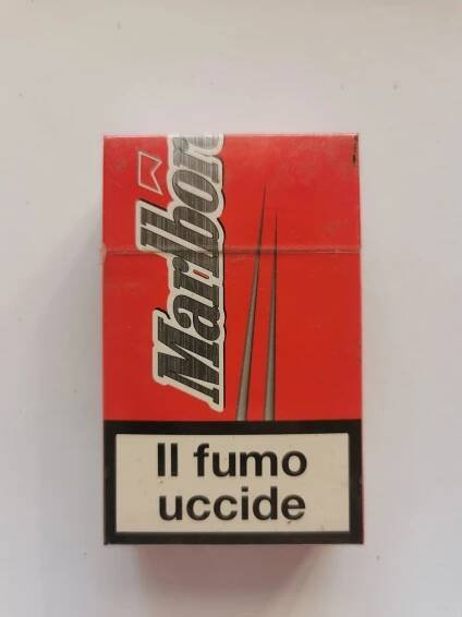 Neotevřené cigarety - MARLBORO LIMITED EDITION ITALIE - plná krabička