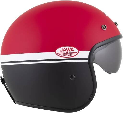 Moto přilba Cassida Oxygen Jawa OHC 2.0 červená matná/černá/bílá