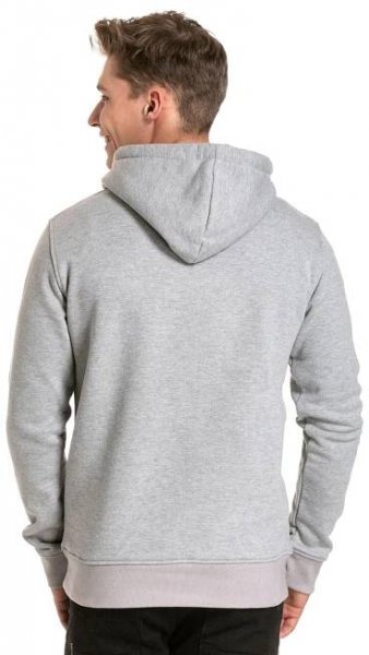 Pánská mikina Meatfly Podium Hoodie, Grey Heather