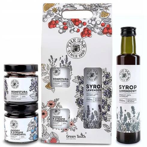 Dárková sada dárkový box zavařeniny sirup ovoce džemy v krabičce
