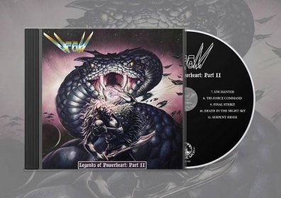 HROM - LEGENDS OF POWERHEART PART II CD - Hoove Child Records