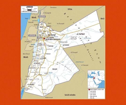Maps of Jordan | Collection of maps of Jordan | Maps of Asia | GIF map | Maps of the World in GIF format | Maps of the whole