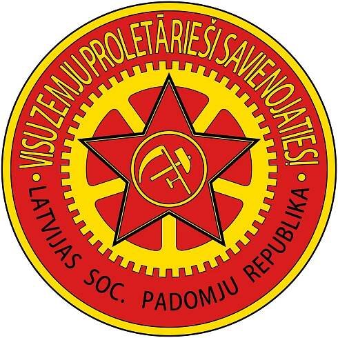 Soubor:Emblem of the Latvian SSR (1918-1920).svg – Wikipedie