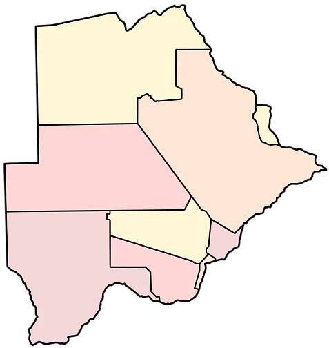 Distrikte van Botswana