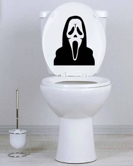 Samolepka na WC Vřískot