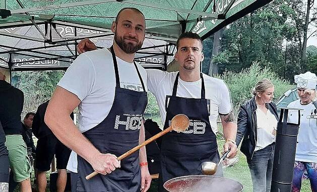 Gulášfest na Lodičkách s hráči HCB Karviná