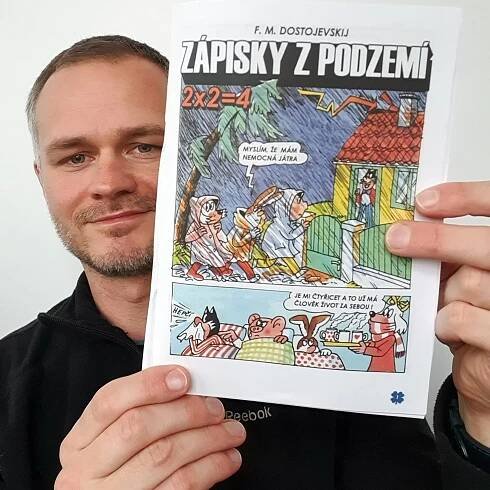 Lukáš Berta v monografii Čtyřlístku – Čtyřlístek speciál: Zápisky z podzemí