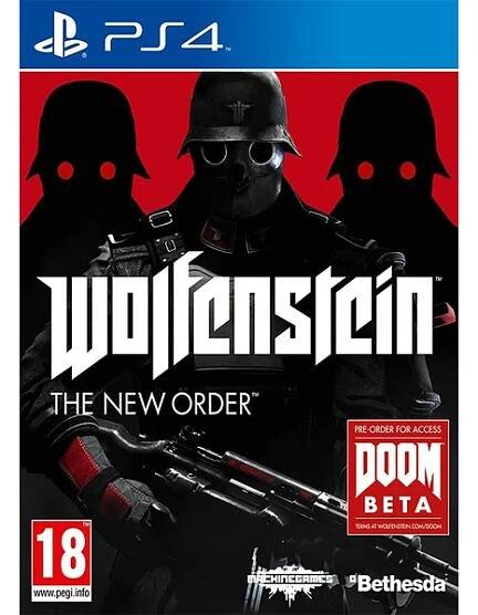 PS4 Wolfenstein The New Order Nové