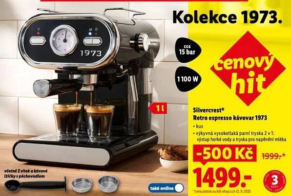 RETRO ESPRESSO KÁVOVAR
